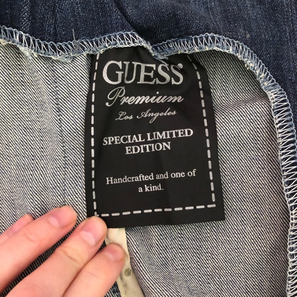 Denim bustier! Special addition! One of a kind ! - Picture 4 of 8